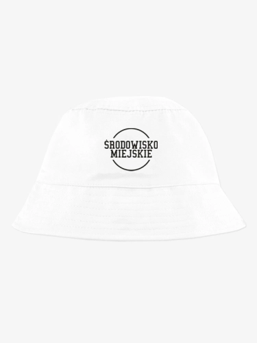 Bucket hat "Classic" - White SM_1060 Środowisko Miejskie CAPS