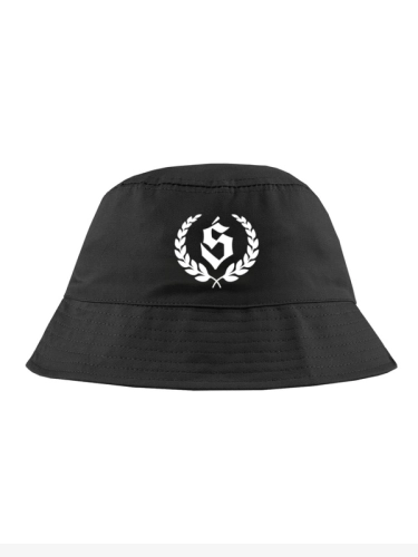 Bucket hat "Laur" - Black / White SM_1062 Środowisko Miejskie CAPS