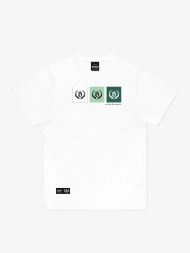 T-Shirt "Laurels" - White SM_1401 Środowisko Miejskie T-SHIRTS