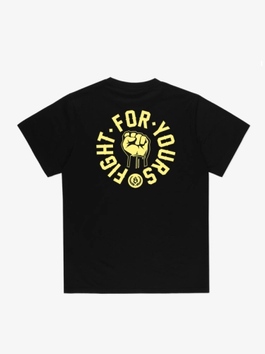 T-Shirt "Fight for yours" - Black SM_1405 Środowisko Miejskie T-SHIRTS