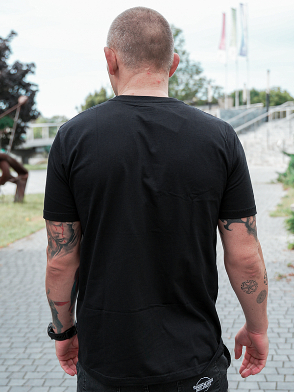 T-Shirt "Big Laur" - black SM_1388 Środowisko Miejskie T-SHIRTS