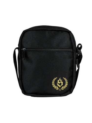 Street bag "Laur" - Black / Gold SM_1422 Środowisko Miejskie STREET BAG