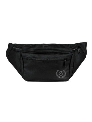 Bum bag "Laur" - Black / Grey SM_1440 Środowisko Miejskie Bum bag