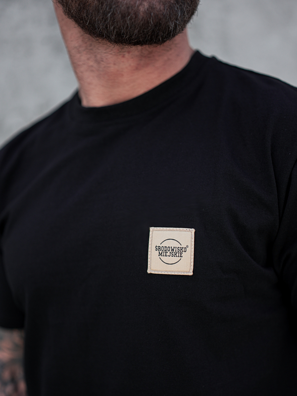 T-Shirt "CLS mini Gold" - black SM_1430 Środowisko Miejskie T-SHIRTS