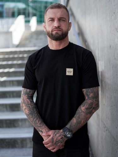 T-Shirt "CLS mini Gold" - black SM_1430 Środowisko Miejskie T-SHIRTS