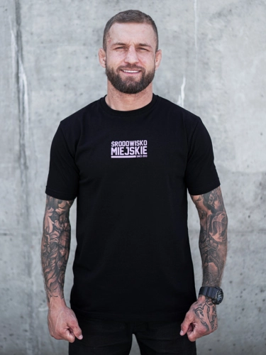 T-Shirt "Essential Mini" - Black SM_1404 Środowisko Miejskie T-SHIRTS