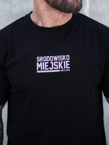 T-Shirt "Essential Mini" - Black SM_1404 Środowisko Miejskie T-SHIRTS