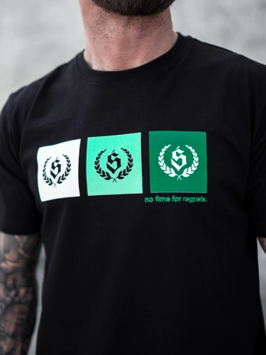 T-Shirt "Laurels" - Black SM_1402 Środowisko Miejskie T-SHIRTS 2