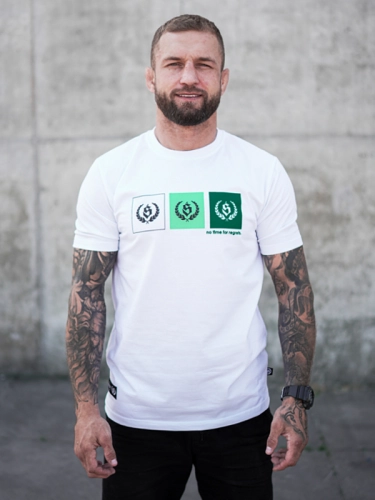 T-Shirt "Laurels" - White SM_1401 Środowisko Miejskie T-SHIRTS 2