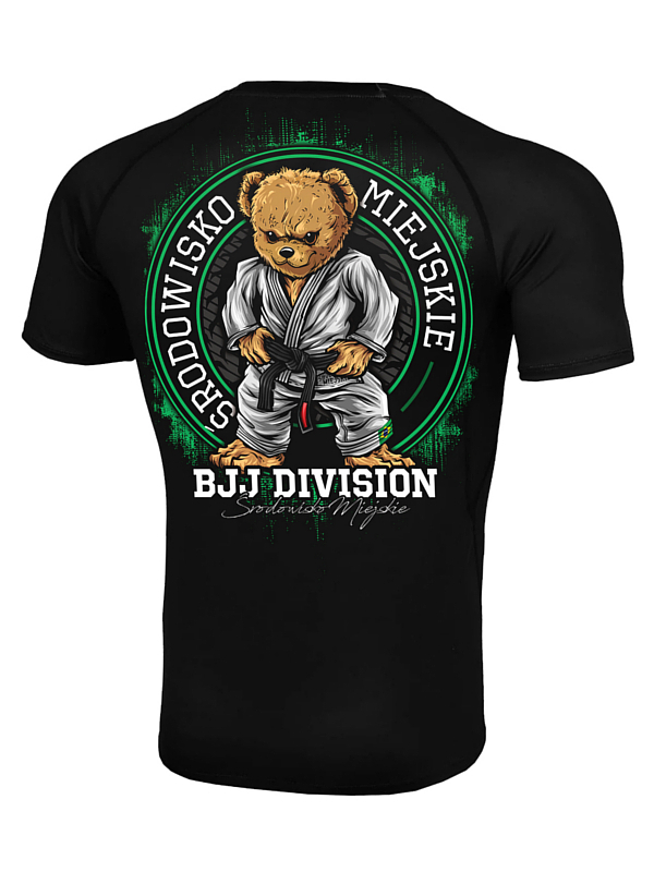 Rashguard "BJJ Bear" - Czarny SM_1449 Środowisko Miejskie