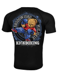 Rashguard "Kickboxing Bear" - Czarny