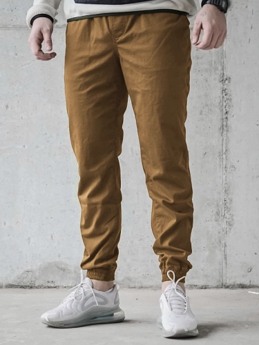 Pants Jogger "Classic Icon" Caramel / White for 199.00 PLN 2
