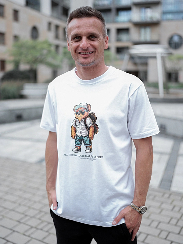 "All time on tour Bear" T-shirt - White for 119.00 PLN