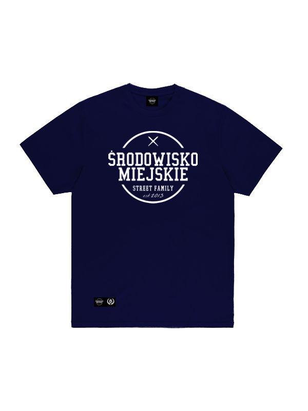 T-shirt "Theme" - Navy / White for 119,00 zł