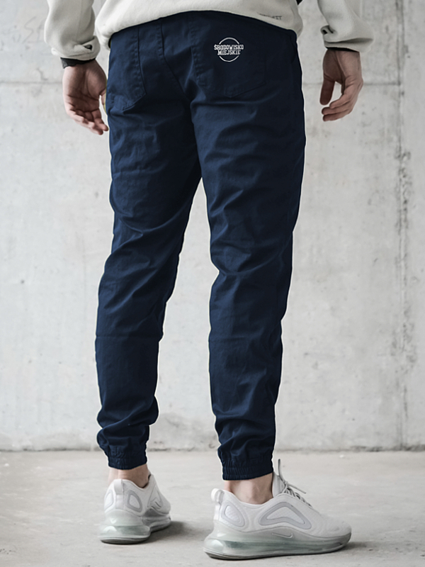 Pants Jogger "Classic Icon" Navy / White for 199.00 PLN