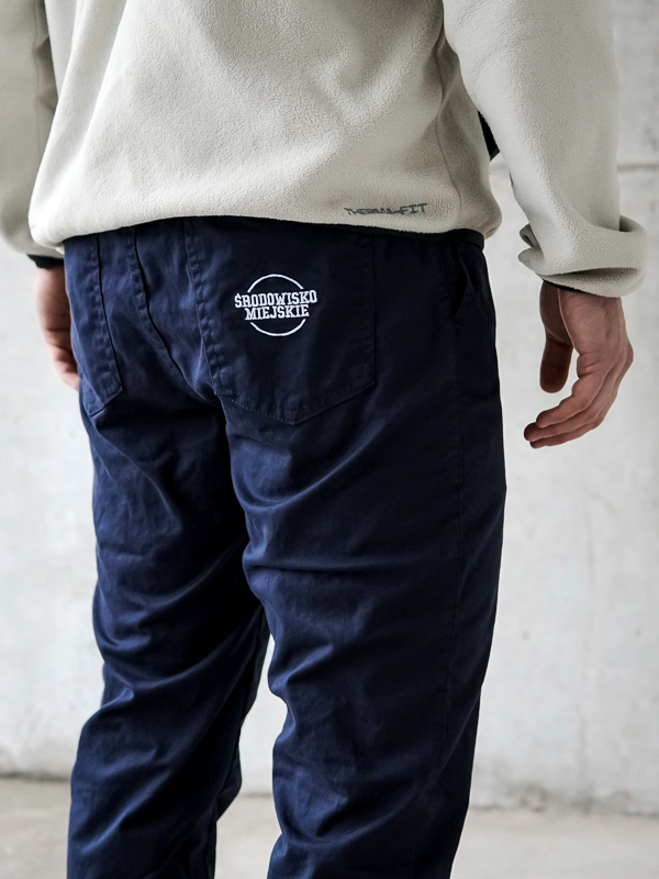 Pants Jogger "Classic Icon" Navy / White for 199.00 PLN