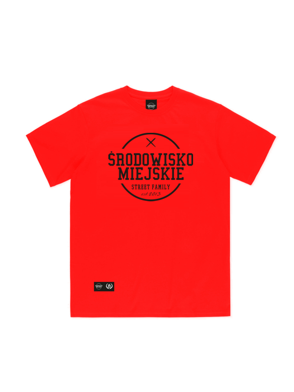 Koszulka "Theme" Czerwona / Czarna za 119,00 zł