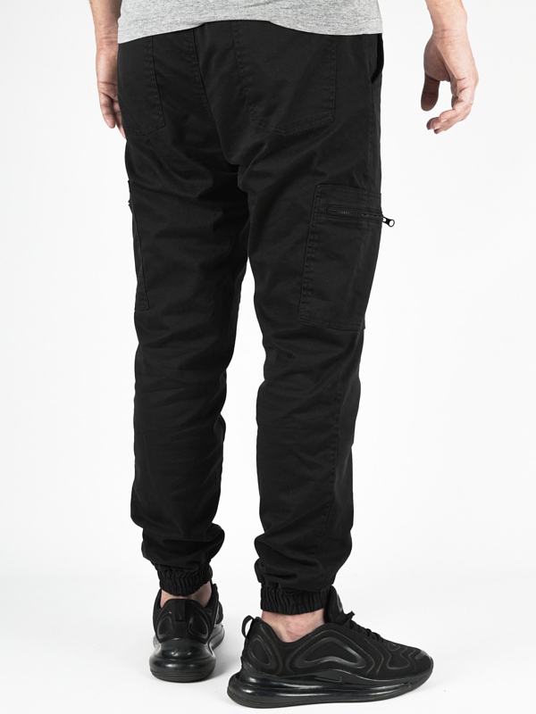 Pants Jogger Cargo "Laur" Black / White for 199.00 PLN