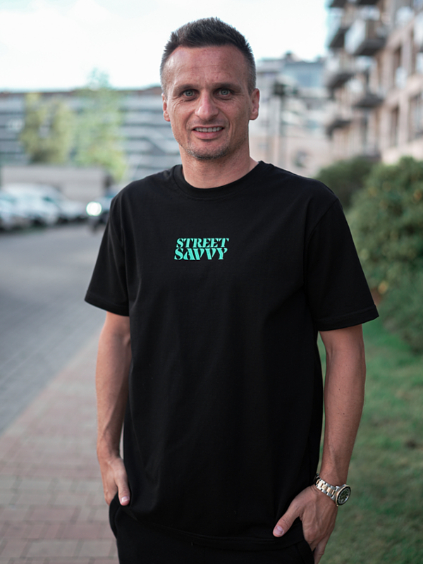 "Street Savvy" T-shirt - Black for 119.00 PLN