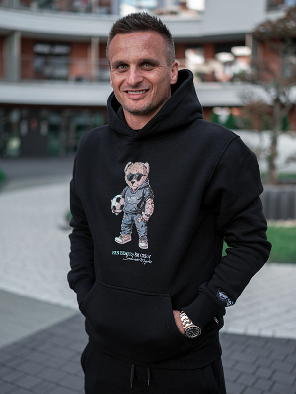 "Fan Bear" hoodie - Black for 249.00 PLN