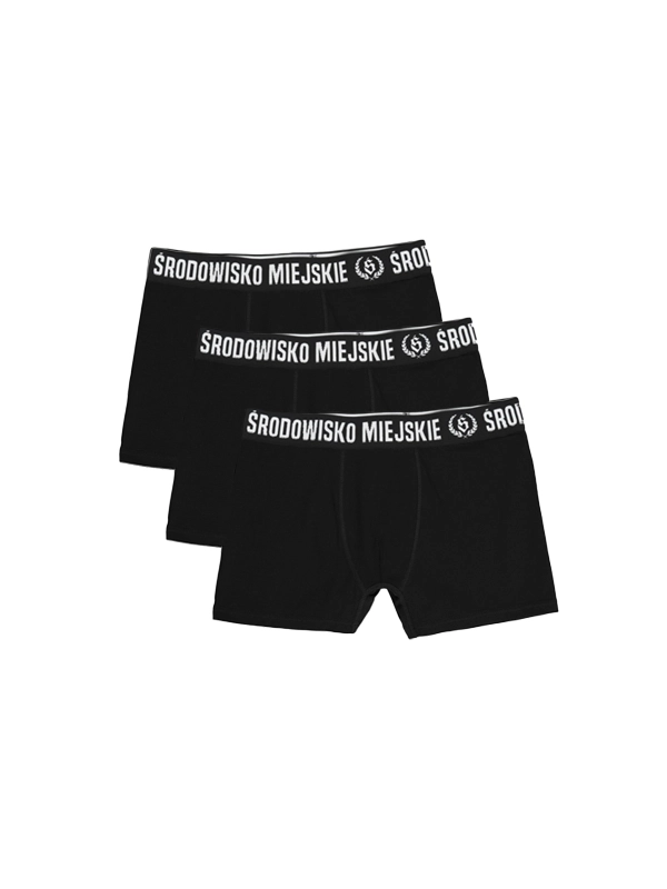 Boxers "Classic" - Black / White 3-pack for 119,00 PLN