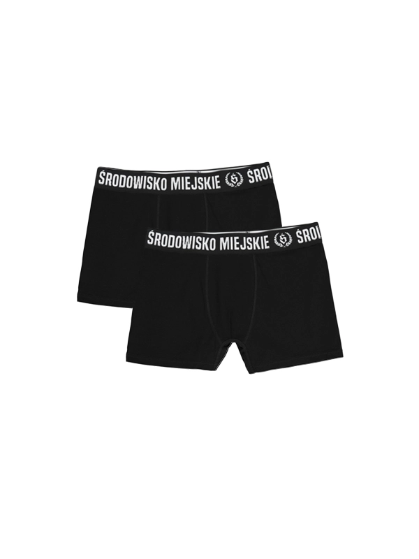 Boxers "Classic" - Black / White 2-pack for 89,00 PLN