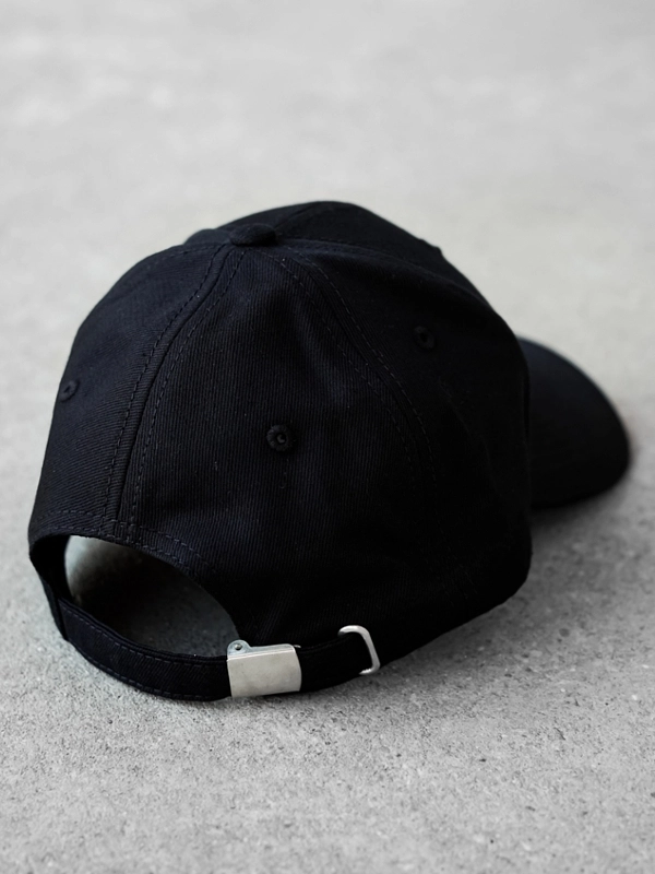 "Classic" baseball cap - 6-panel - Black / White for 99.00 PLN