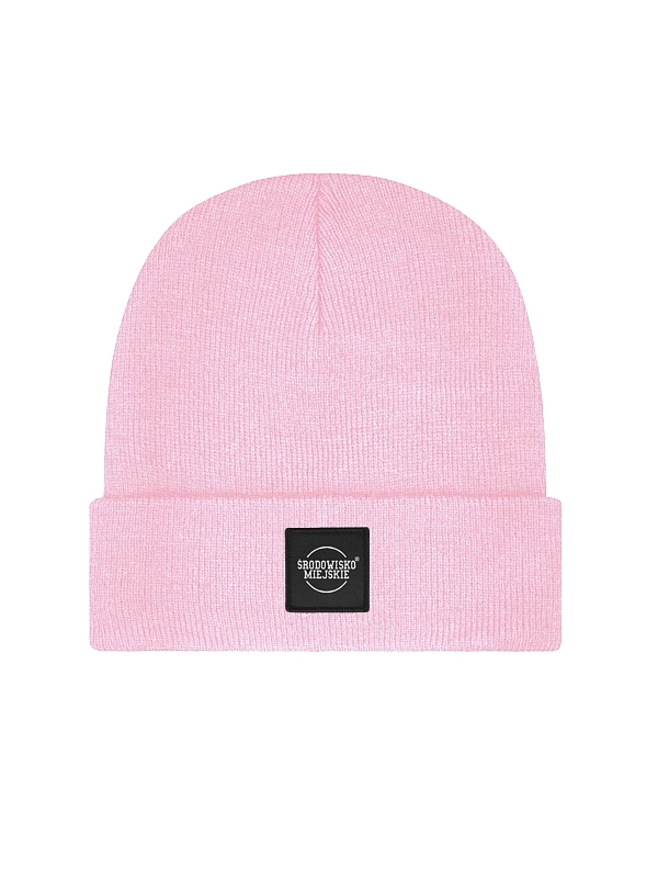 Winter hat "CLS mini" beanie - pink for 79,00 PLN