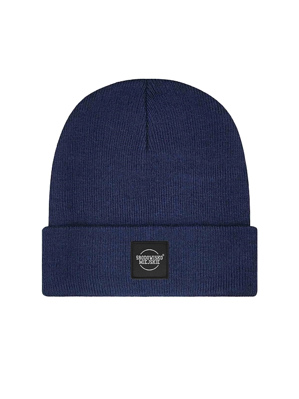 Winter hat "CLS mini" beanie - navy for 79,00 PLN