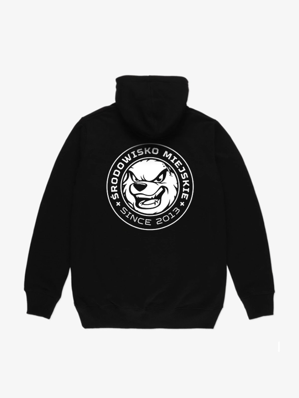 Hoodie "Mordka" - black / white for 239,00 PLN