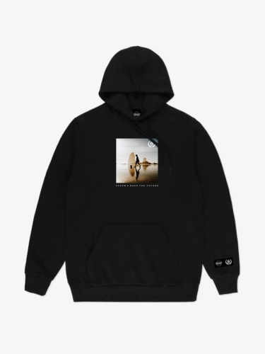 Bluza z kapturem "Dreams make the future" - czarna za 249,00 zł