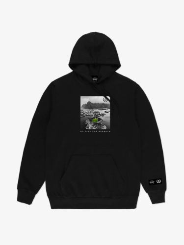 Hoodie "No time for regrets" - black for 249,00 PLN