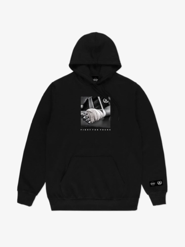 Hoodie "Fight for yours" - black for 249,00 PLN