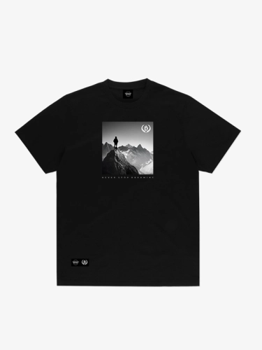 Koszulka "Never stop dreaming" - czarna za 119,00 zł