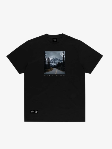 T-shirt "All time on tour" - black for 119,00 PLN