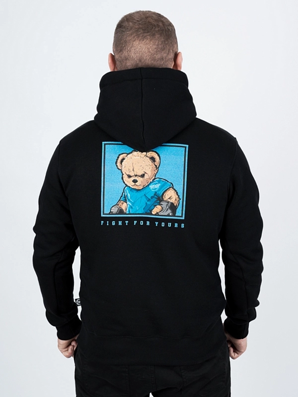 Bluza z kapturem "MMA Bear Classic" - czarna za 249,00 zł