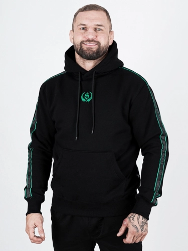 Hoodie "Laur mint lampas" - black for 239,00 PLN