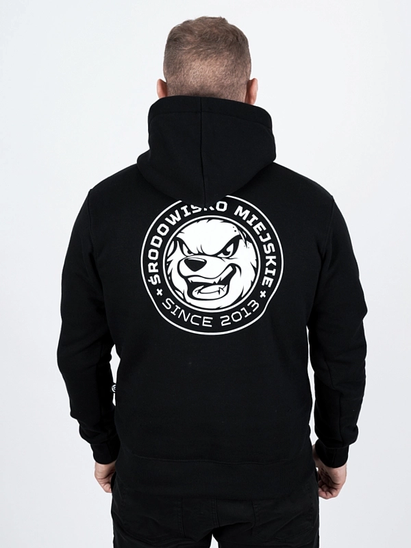 Hoodie "Mordka" - black / white for 239,00 PLN