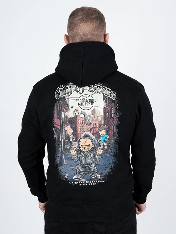 Hoodie "City of Bears" - black for 249,00 PLN