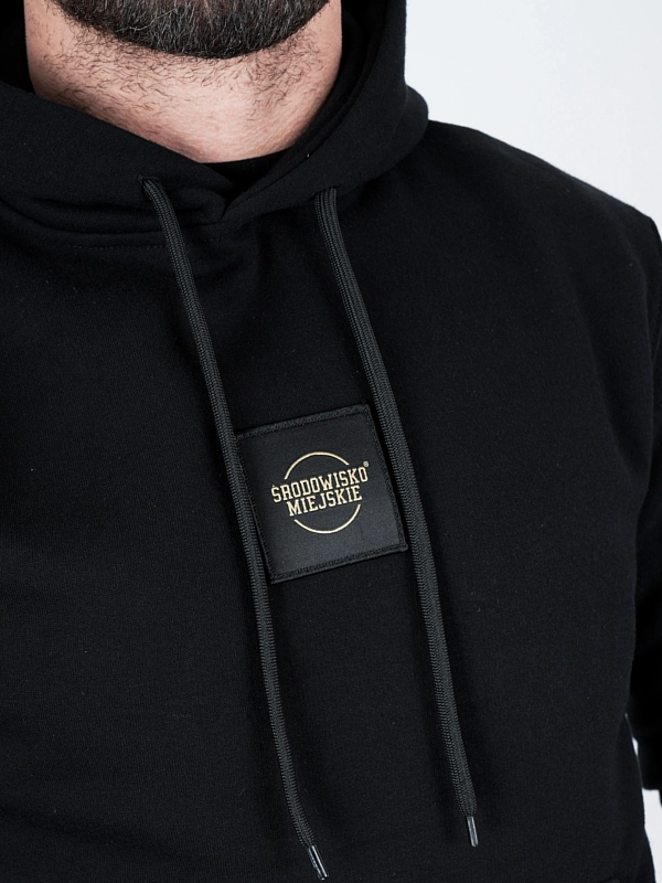 Hoodie "Classic" - black / gold for 239,00 PLN