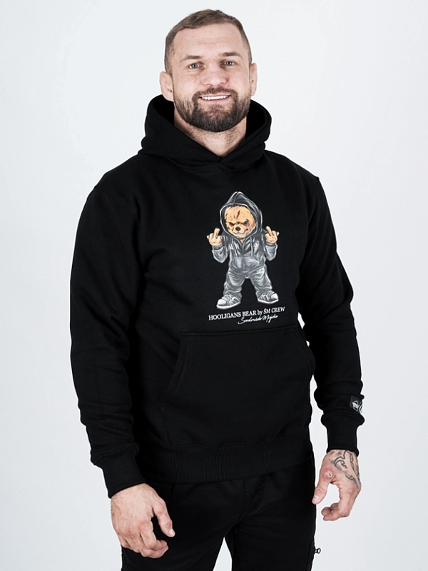 Hoodie "Hooligans Bear" - black for 249,00 PLN