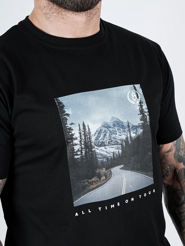 Koszulka "All time on tour" - czarna za 119,00 zł