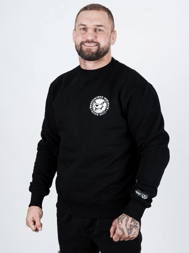 Crewneck "Mordka" - black / white for 239,00 PLN
