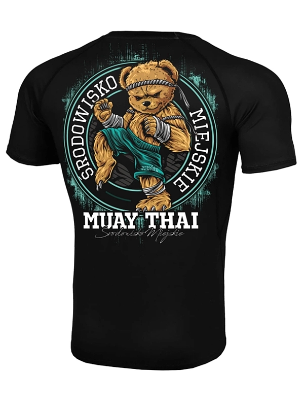 Rashguard "Muay Thai Bear" - Black for 169.00 PLN