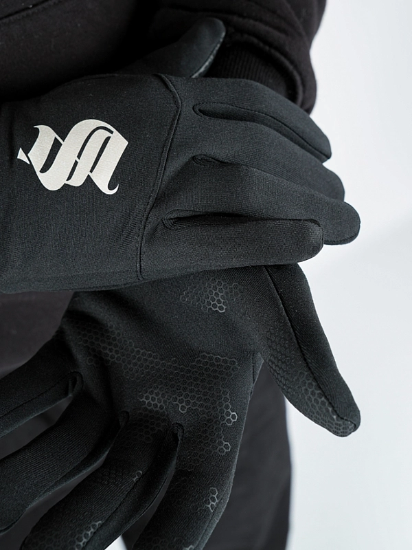 Rękawiczki Softshell "Icon" - Czarne / Szare za 99,00 zł