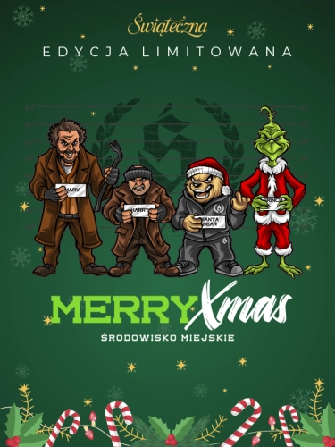 Koszulka "Merry Xmas" - czerwona za 119,00 zł 2