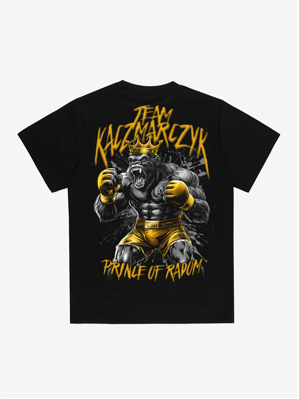 T-shirt "Team Kaczmarczyk" - Black for 109,00 PLN