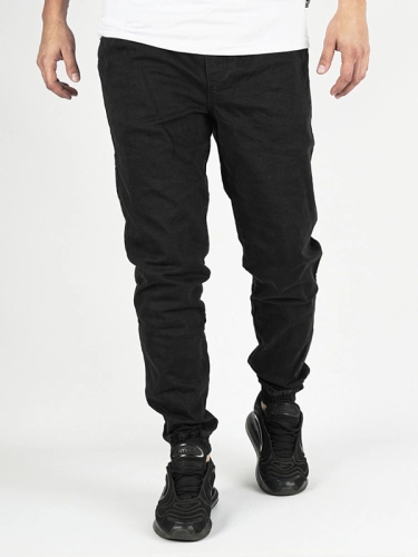 Spodnie Jeansowe Jogger "Laur Icon" Czarne / Białe za 199,00 zł 2