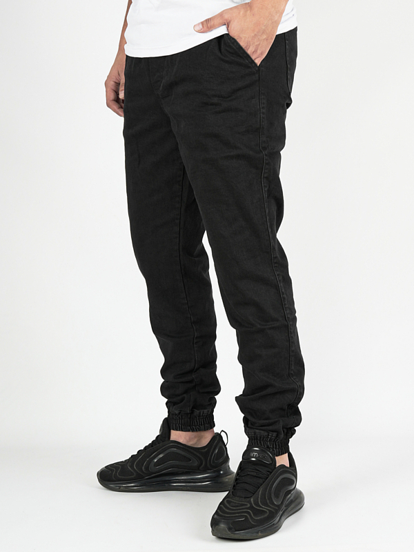 Jogger jeans "Laur Icon" Black / White for 199.00 PLN