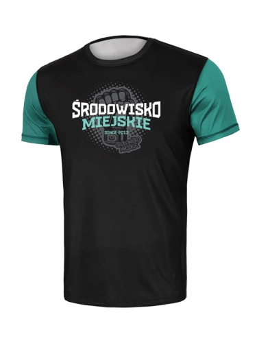 Koszulka Sportowa Mesh "Fist" - Czarna za 139,00 zł